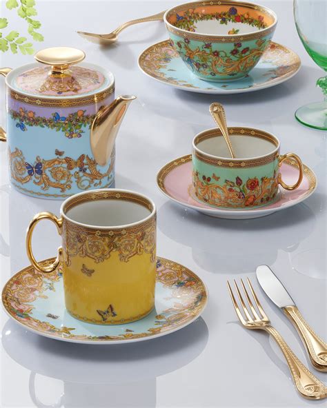 milano collection versace tea set|Versace cups.